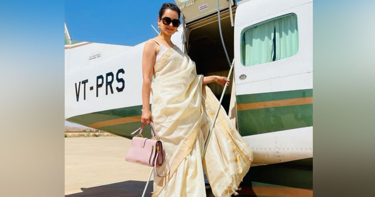 Kangana Ranaut jetted off to Udaipur to meet someone special