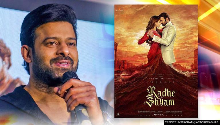 Prabhas announces the release date of Radhe Shyam with a new poster