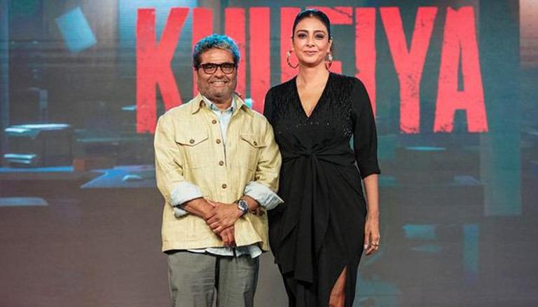 Tabu speaks about her creative journey with Vishal Bhardwaj ahead of release of their upcoming film Khufiya