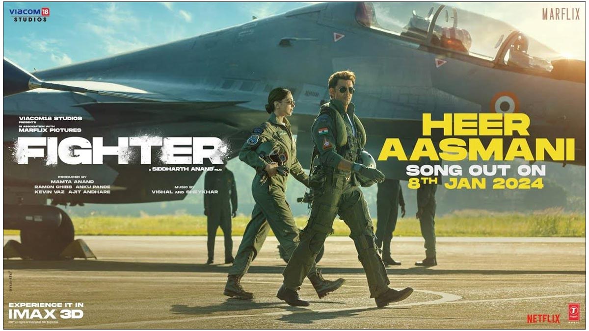 Heer Aasmani Song From Fighter Is Out