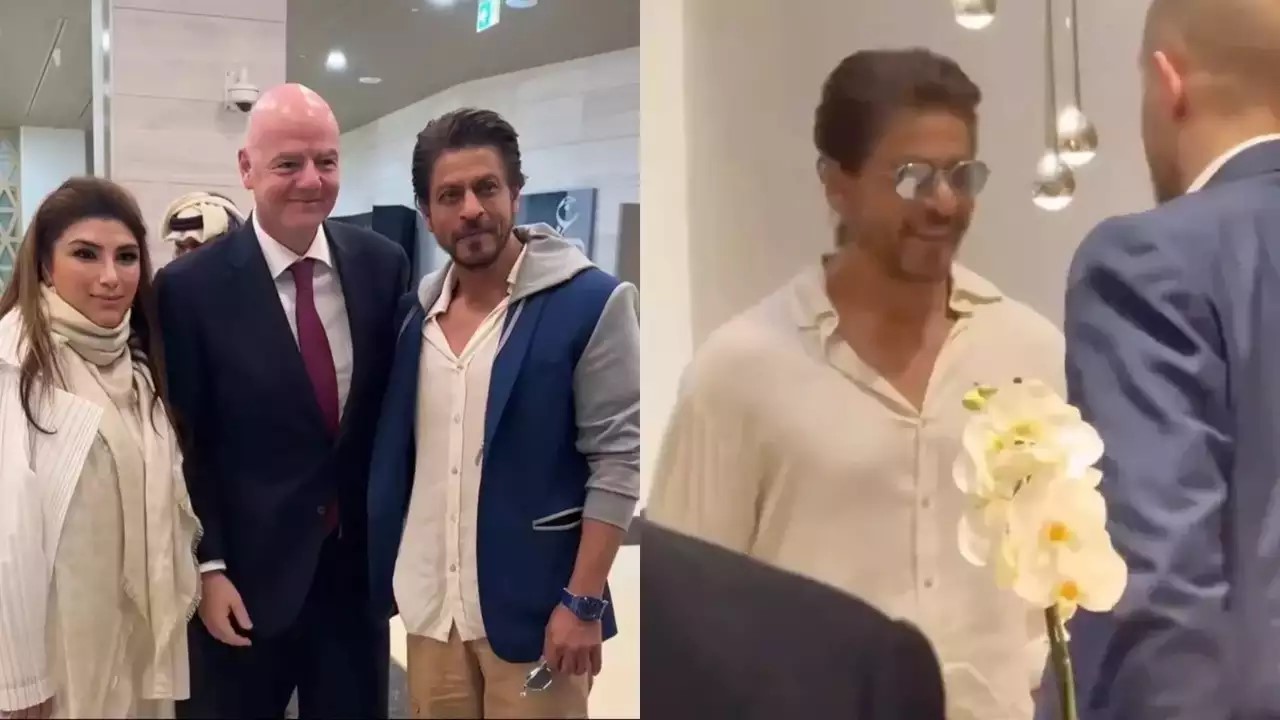 SRK charms Qatar PM at AFC finals, sparking fan frenzy
