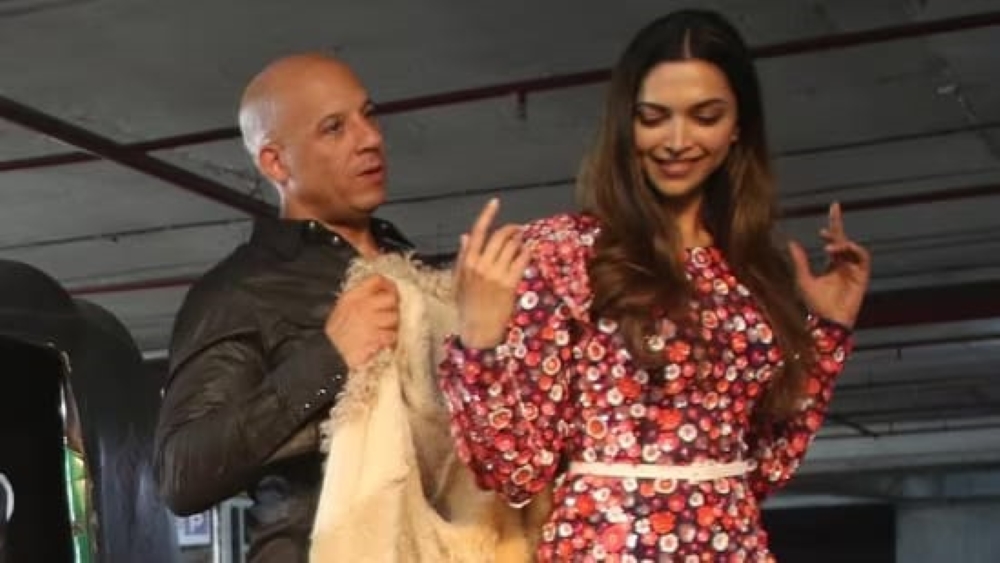Vin Diesel shares pic with Deepika Padukone from India trip in 2017