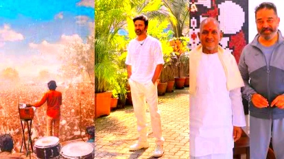 Kamal Haasan And Dhanush Revealed First Poster Of Ilaiyaraaja Biopic On Ilaiyaraaja And Mani Ratnam’s Birthday