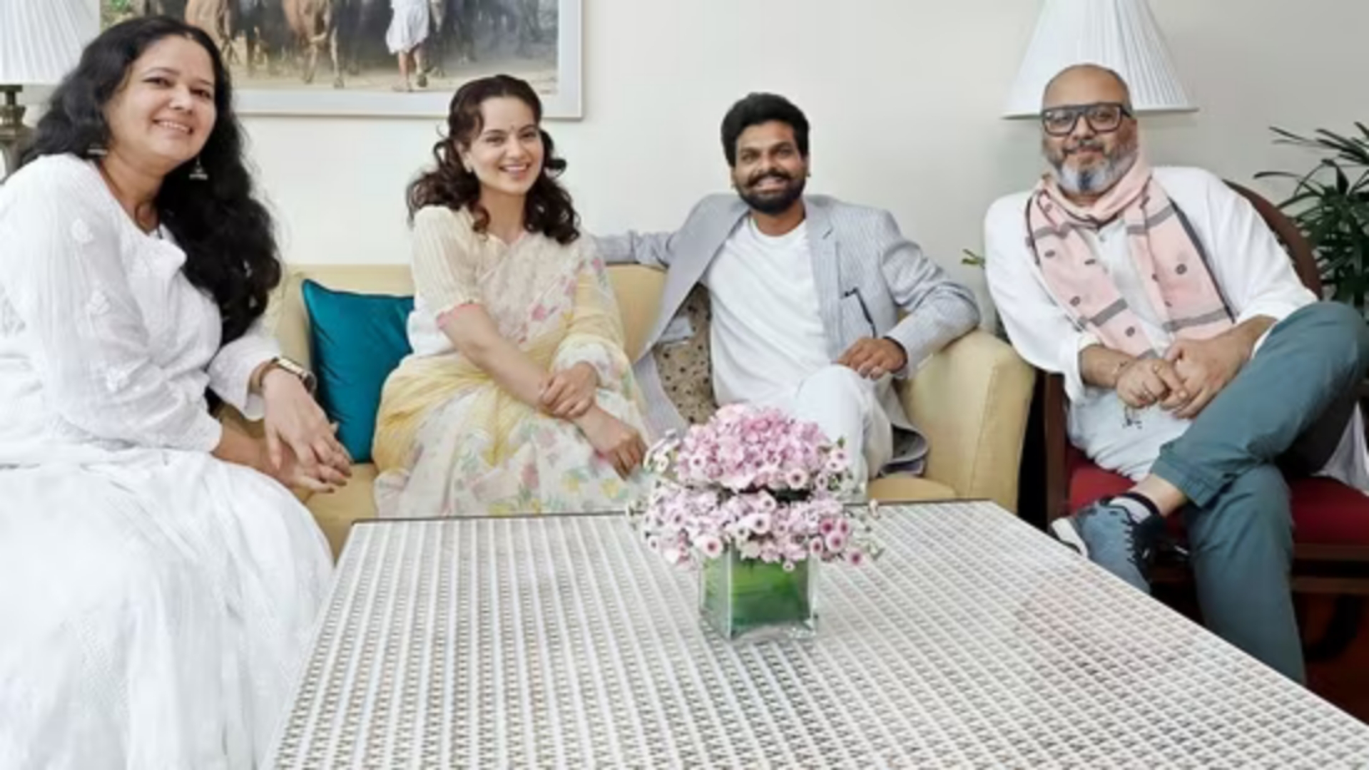 Kangana Ranaut unveils Bharat Bhhagya Vidhata, a film about hope and resilience