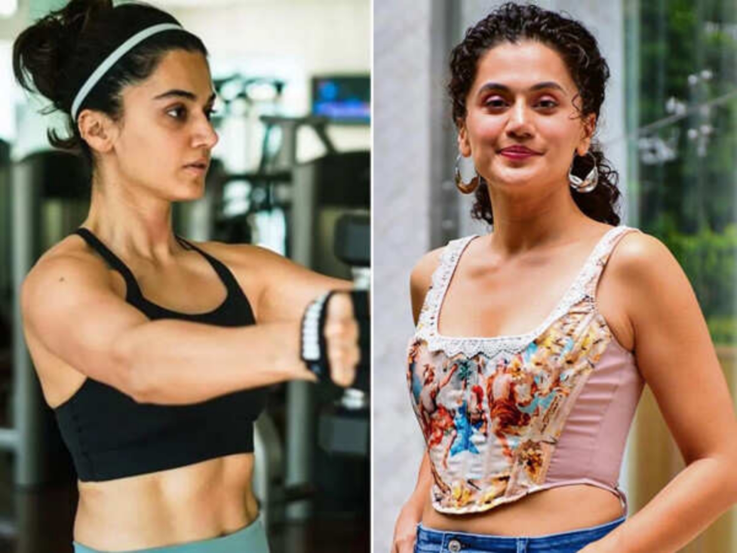 Taapsee Pannu in Action Training for Upcoming Film ‘Gandhari’  