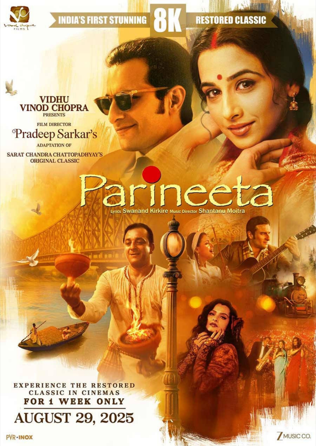 Parineeta Set for Spectacular 8K Re-Release to Celebrate 20 Years of Vidya Balan in Cinema