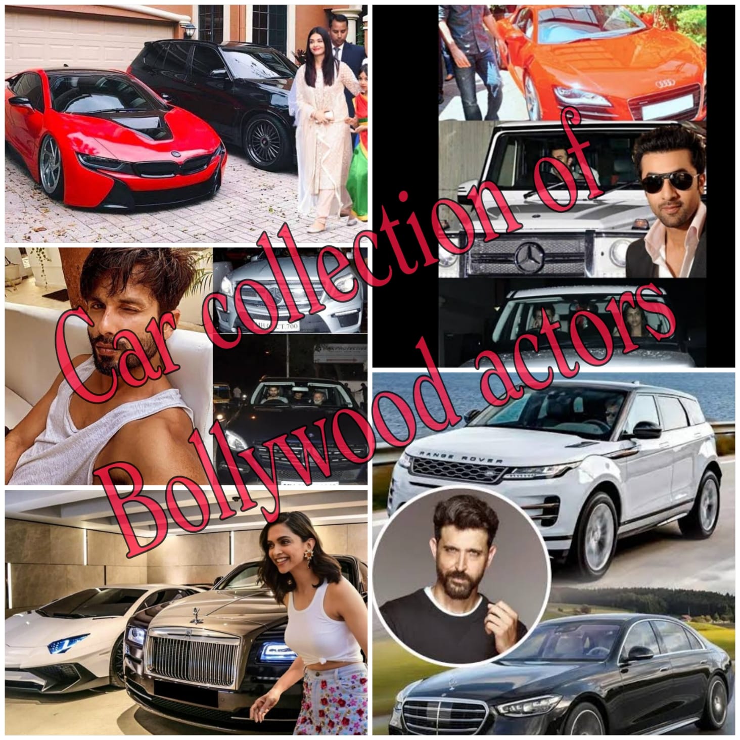 Top 5 Bollywood actors who have a luxurious car collection 