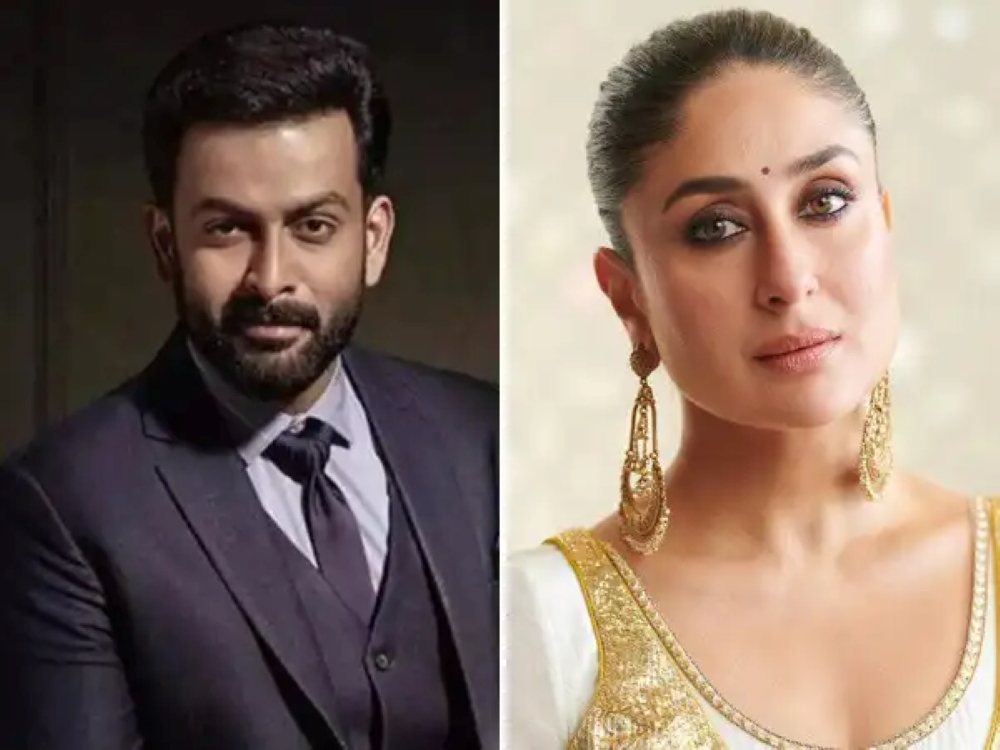 Prithviraj Sukumaran Thrilled to Team Up with Kareena Kapoor Khan for Upcoming Film Daayra