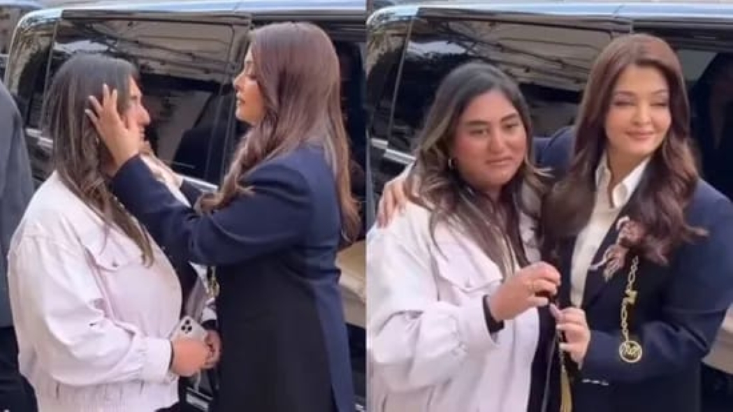 Aishwarya Rai hugs tearful fan in Paris, internet floods praise for her kindness