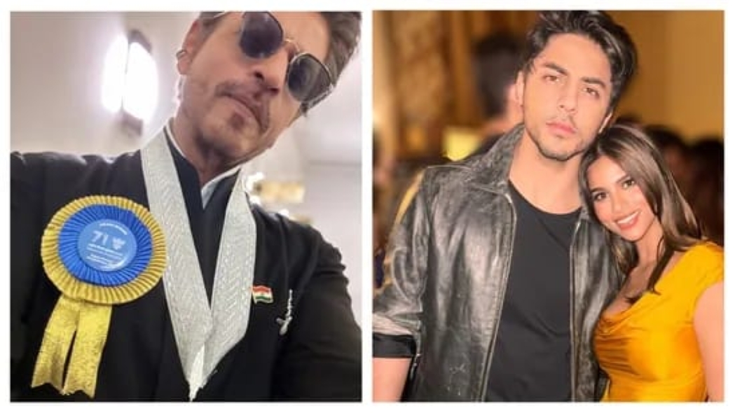 Suhana and Aryan Khan celebrate father Shah Rukh Khan’s National Award with touching social media posts