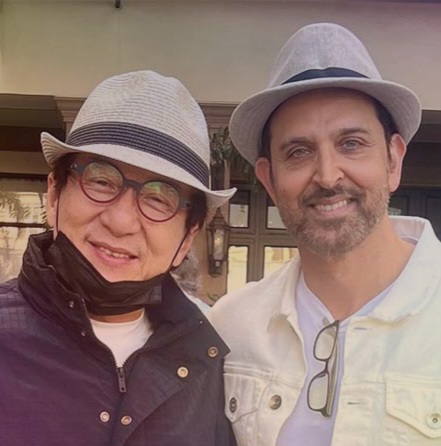 Hrithik Roshan And Jackie Chan In One Frame