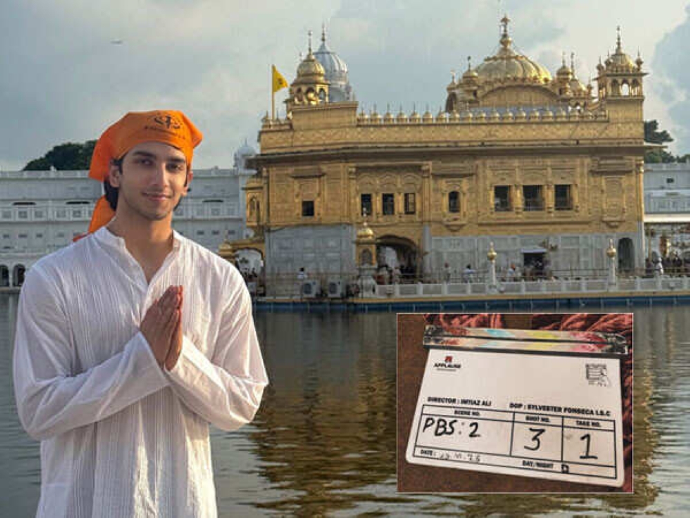 Vedang Raina, Sharvari Visit Golden Temple Before Imtiaz Ali Film