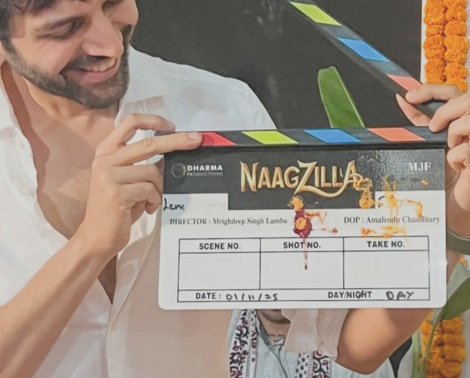 Kartik Aaryan Begins Shooting For Most Anticipated Naagzilla