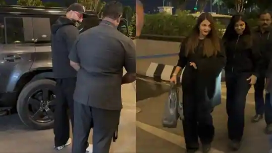 Aishwarya Rai & Abhishek Bachchan Twin in Style for Family Vacation with Aaradhya