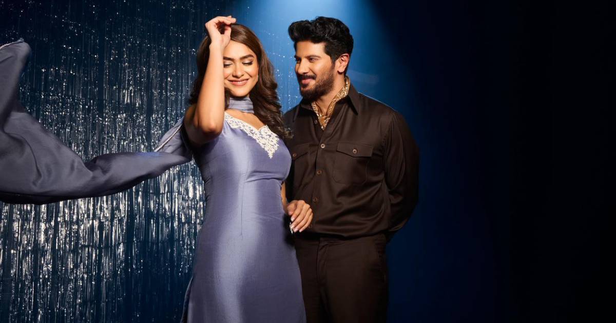 Dulquer & Mrunal’s Steamy Spark in A.R. Rahman’s ‘Bheegi Bheegi’ Romance Track
