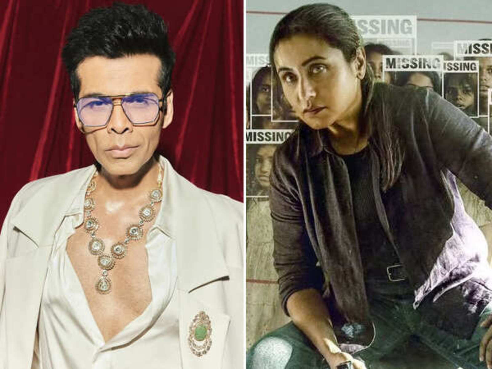 Karan Johar Praises Rani Mukerji’s Power-Packed Act in Mardaani 3